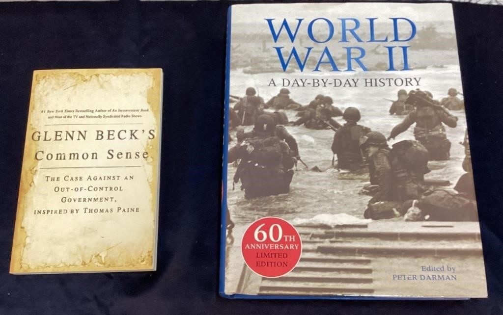 WWII "A Day by Day History" & Becks Common Sense