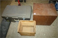 Handmade Wooden Box; Wooden Crate; Plastic Storage