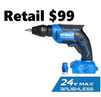 Kobalt 24-volt Lithium Ion Brushless Screw Gun