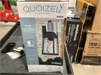 Quoizel Matte Black Outdoor Wall Light $64