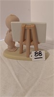 4.5” x 4” Rose O’Neill Kewpie Bisque Figurine!