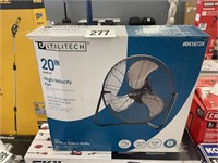 20" HIGH VELOCITY FAN