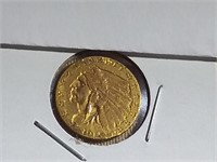 1915 $2 1/2 GOLD INDIAN HEAD