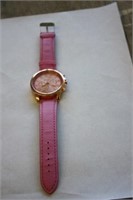 Geneva Pink Band Watch