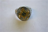 Masonic Ring Size 10