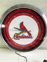 Cardinals Light Up Clock