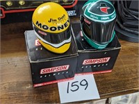 Miniature Racing Helmets