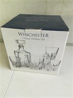 Winchester 7-Piece Whiskey Glass Set NOS