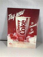 Cherry Coke Ad Vintage board