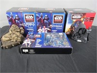 Star Wars Statue Lot of (3)+Figure Set/Applause