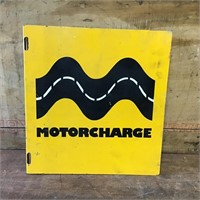Motorcharge Painted Flange Sign