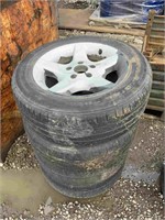 4 X 16" ALLOY RIMS & TYRES