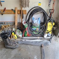 Karcher Pressure Washer, Weed Killer, Rope