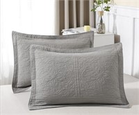New (Size 26"x31") Cotton Quilted Pillow Sham