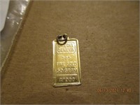 Credit Geneva .585 Fine Gold Pendant-untested-.55g