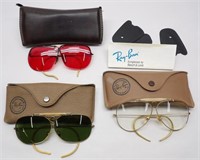 2 Pair Vintage Ray-Ban Glasses & Other