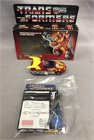 1986 Boxed Transformers G1 "Hot Rod" Autobot