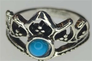 Turquoise style ring size 5.75