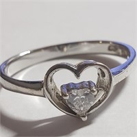 Silver CZ Ring