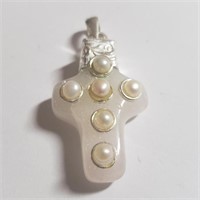 $200 Silver Freshwater Pearl Pendant
