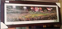 RED SOX 2013 WORLD CHAMPIONS FRAMED PHOTO 43x17
