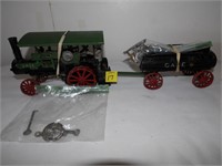 Case Steam Engine & Water Wagon w/Tools