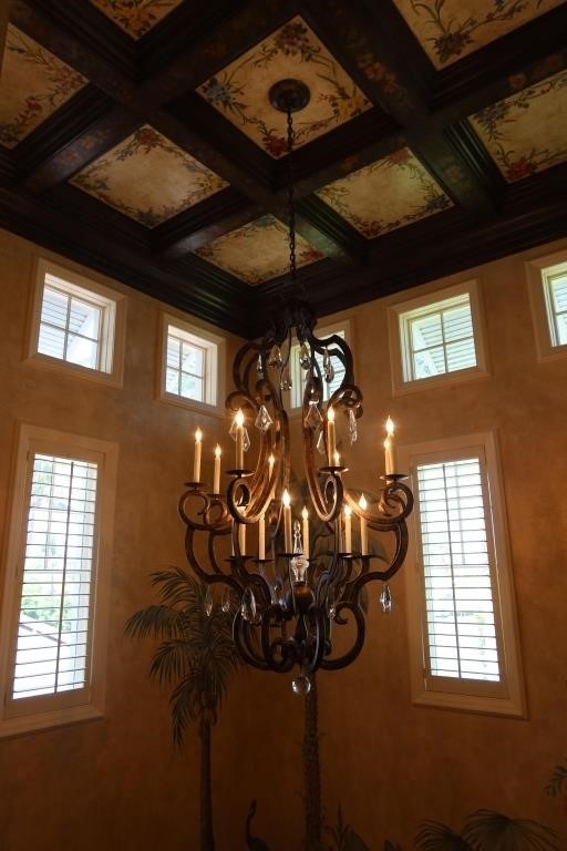 Gothic Bronzed Chandelier