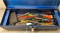 Montgomery Ward Tool Box With Contents