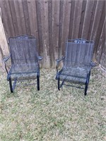 Meadowlark Metal Outdoor Chairs (qty. 2)