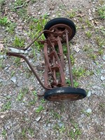 Antique reel mower