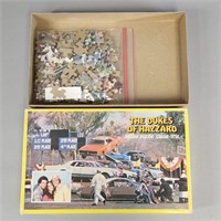 VINTAGE DUKES OF HAZZARD PUZZLE - COMPLETE