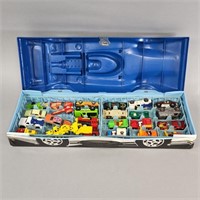 48-CAR CASE OF HOT WHEELS - FEW REDLINES