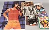 ROLLING STONES COLLECTIBLES MAGS & POSTER