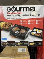 Gourmia Foodstation Smokeless Grill, Griddle & Air