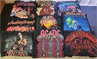 W - MIXED LOT OF GRAPHIC TEES 2XL & 3XL (K107)