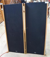 Magnepan ribbon thin speaker pair