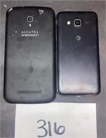 Galaxy Express Phone & Alcatel onetouch Phone