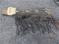 Indian leather knife sheath
