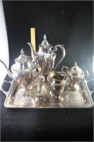 Silver Coffee & Tea Set