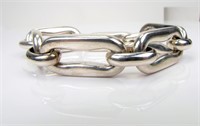 Gucci Heavy Link Sterling Silver Bracelet