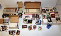 Small Boxes of Misc Sports Cards from Collection