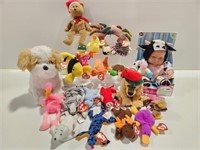 Ty Beanie Babies, JC Cuddle Baby in Packaging