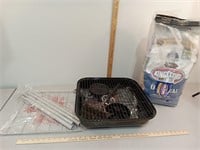 Charcoal grill that needs assembled & twin pack