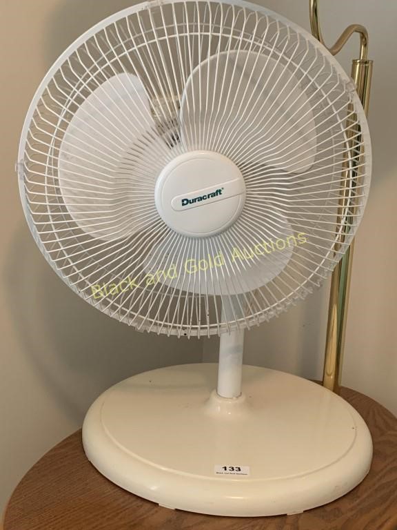 Duracraft Oscillating Table Fan