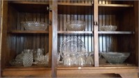 Clear Glass Bowls, Dessert Dishes, Covered Candy,