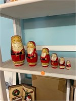 Russian Nesting Santa Dolls