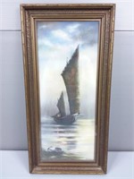 R.I. Rogers Sailboat Painting