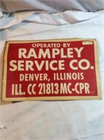 Operated by Rampley service company Denver