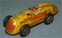 Scarce Marx Captn Marvel Race Car