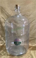 Vintage Berkeley Springs glass 5 gallon water